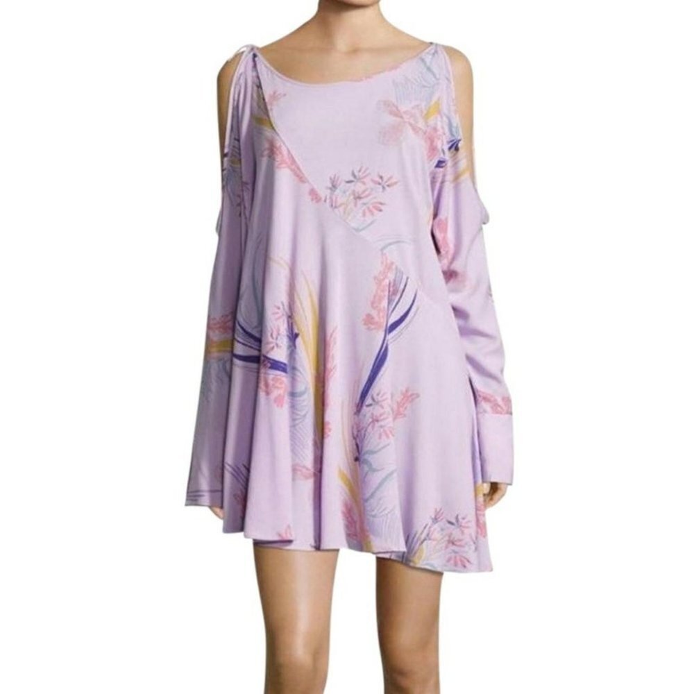 Free People Women's Floral Clear Skies Tunic Mini Dress - Picture 2 of 11